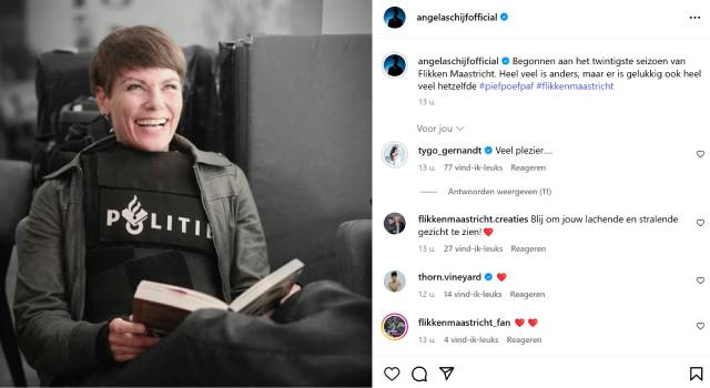 Bericht van Angela Schijf over Flikken Maastricht.